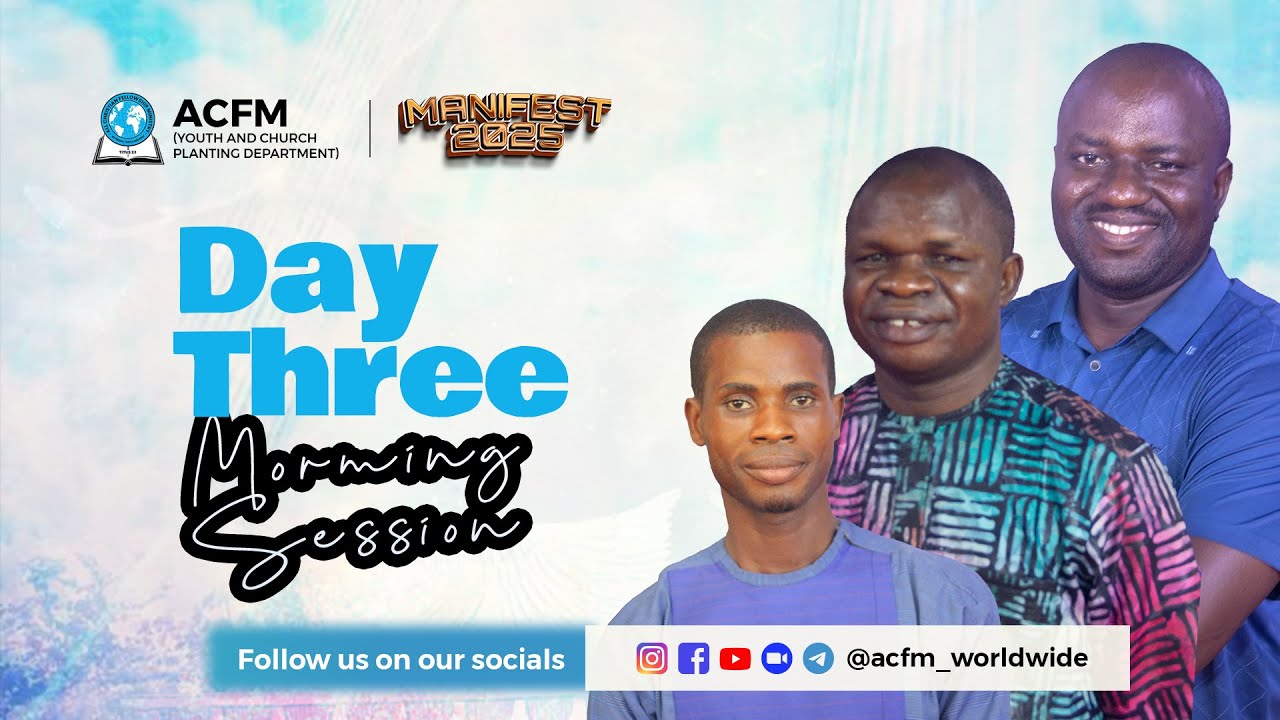 2025 ANNUAL YOUTH CONVENTION (AYC) || DAY 3 - MORNING SESSION - YouTube