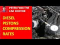 How to measure Diesel engine Pistons Compression rates