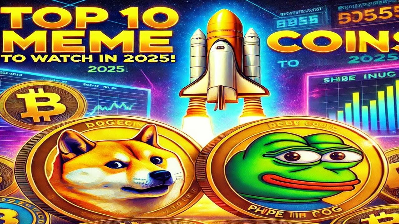 Top 10 Best Meme Coins to Watch For in 2025! - YouTube