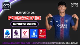 Paling Lengkap! Cara Install PES 2013 + Update ISN Patch 2026 Di Gamehub Android Dari Awal Fix Error