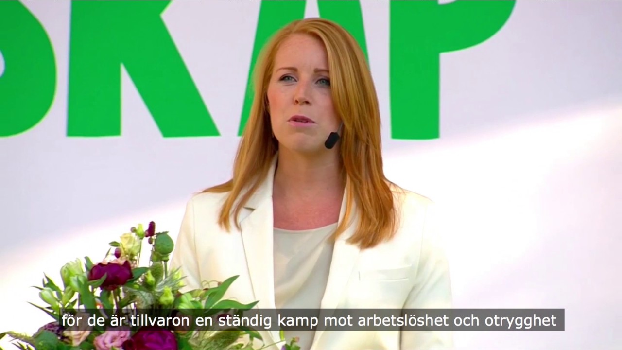 Utanförskap - klipp från Annie Lööfs tal i Almedalen 2017-07-04