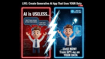 🔴 Live Premiere – Ep 3: Build A Custom AI Chatbot (GPT-4o + RAG) | AI Series