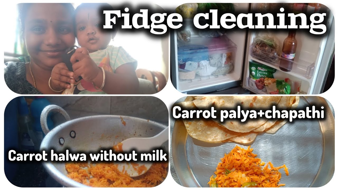 Tuesdayvlog|| fridge clean ||carrot recipes 🥕🥕🥕 ಕ್ಯಾರಟ್ ಜಾಸ್ತಿ ಇದೆ ಅಂತ ಬರೀ ಕ್ಯಾರಟ್ ದೇ ಹವಾ...😄