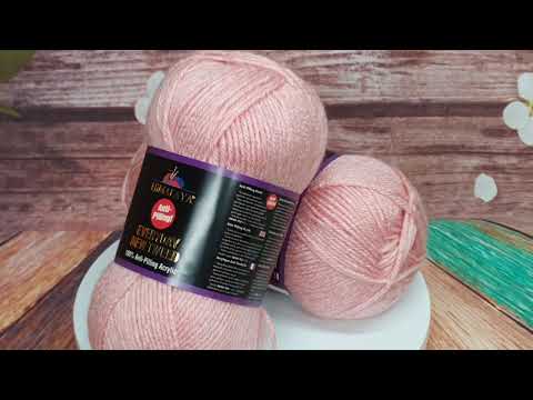 Video: Příze Everyday New Tweed, 75126, růžová