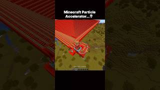 ACELERADOR de partículas no MINECRAFT #minecraft #shorts #feedshorts