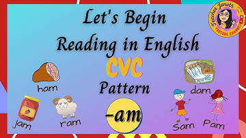 -am CVC PATTERN /READING CVC WORDS, SIMPLE PHRASES, AND SENTENCES  / CONSONANT VOWEL CONSONANT