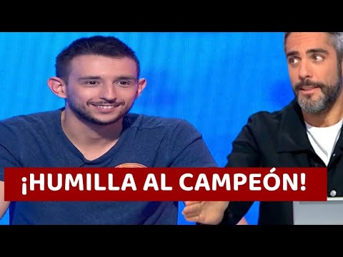🔴¡HUMILLA AL CAMPEÓN! El novato de Pasapalabra que destroza a Javier Alonso en solo 4 días 