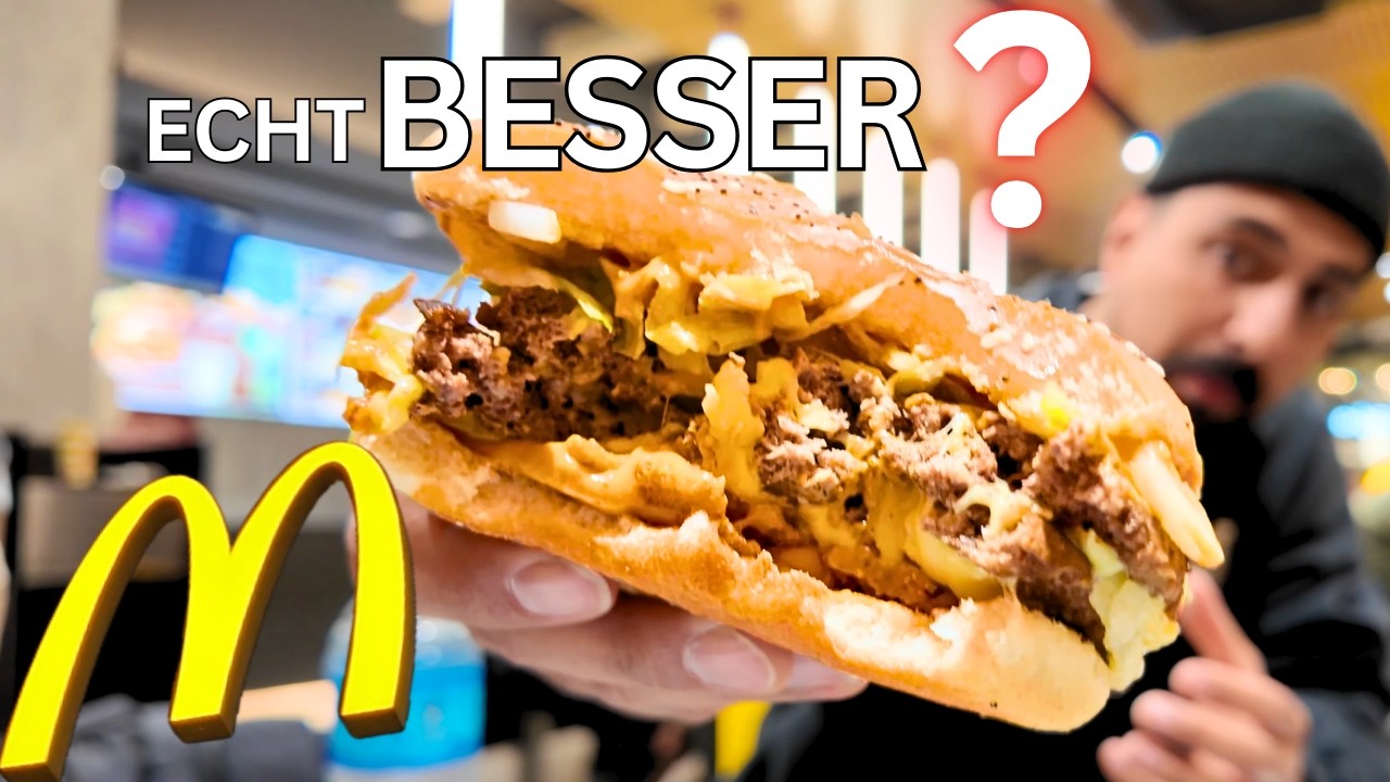 Big Arch vs Big Mac – Ist das der bessere Big Mac? | McDonald’s Neuseeland Test 🇳🇿