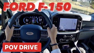 2021 Ford F-150 Limited Powerboost Hybrid ➽ POV Drive Review