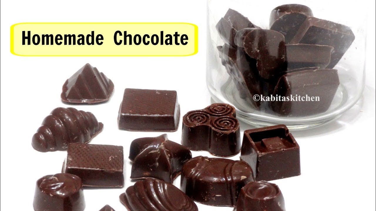 मिनटों में बनाये बाजार से भी अच्छा चॉकलेट | Valentine Special | Homemade Chocolate | KabitasKitchen | Kabita Singh | Kabita