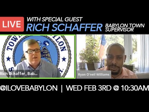 Town of Babylon Supervisor Rich Schaffer interview with I Love Babylon