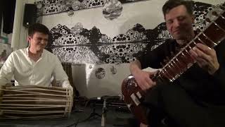 MATYAS WOLTER & BALÁZS VIRÁGH | Raga Zila: Teental Gat on Sitar & Pakhawaj