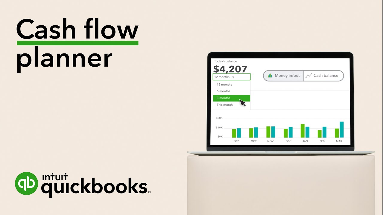 quickbooks online simple cashflow forecasting tool