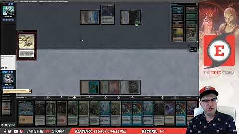 Legacy Challenge - 08/16/20 - Round 2 vs. Eldrazi Ramp