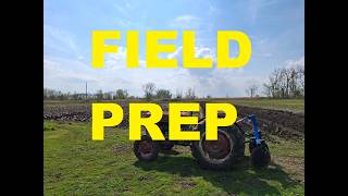 Rototilling and Hilling My Field with the MF35 | No Instructions