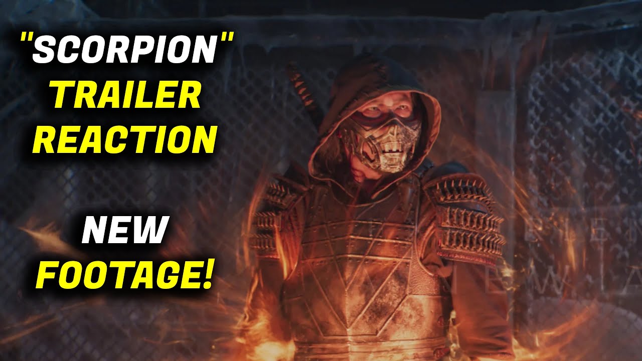 Mortal Kombat SCORPION Trailer 2 & NEW Footage Of Reptile Kabal & More!