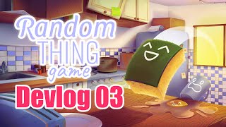🎮 Indie Game Devlog 03 | Fire Damage 🔥New Player ♟️ Steam Deck and Demo NEWS 😎 | Random Thing Game