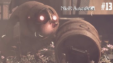 ZOMBIE MACHINE? | Nier: Automata (Gameplay/Playthrough) #13 Ending (Route A)