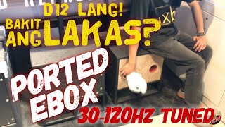 dxb eBox [Ported] d12: Grabe Sa Lakas!!!😱 Tuned for 30-120Hz!  Bass So Deep | Deep Bass Boosted screenshot 4