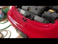 follow up video concerning hood latch on a 1998 Volkswagen beetle broken hood latch