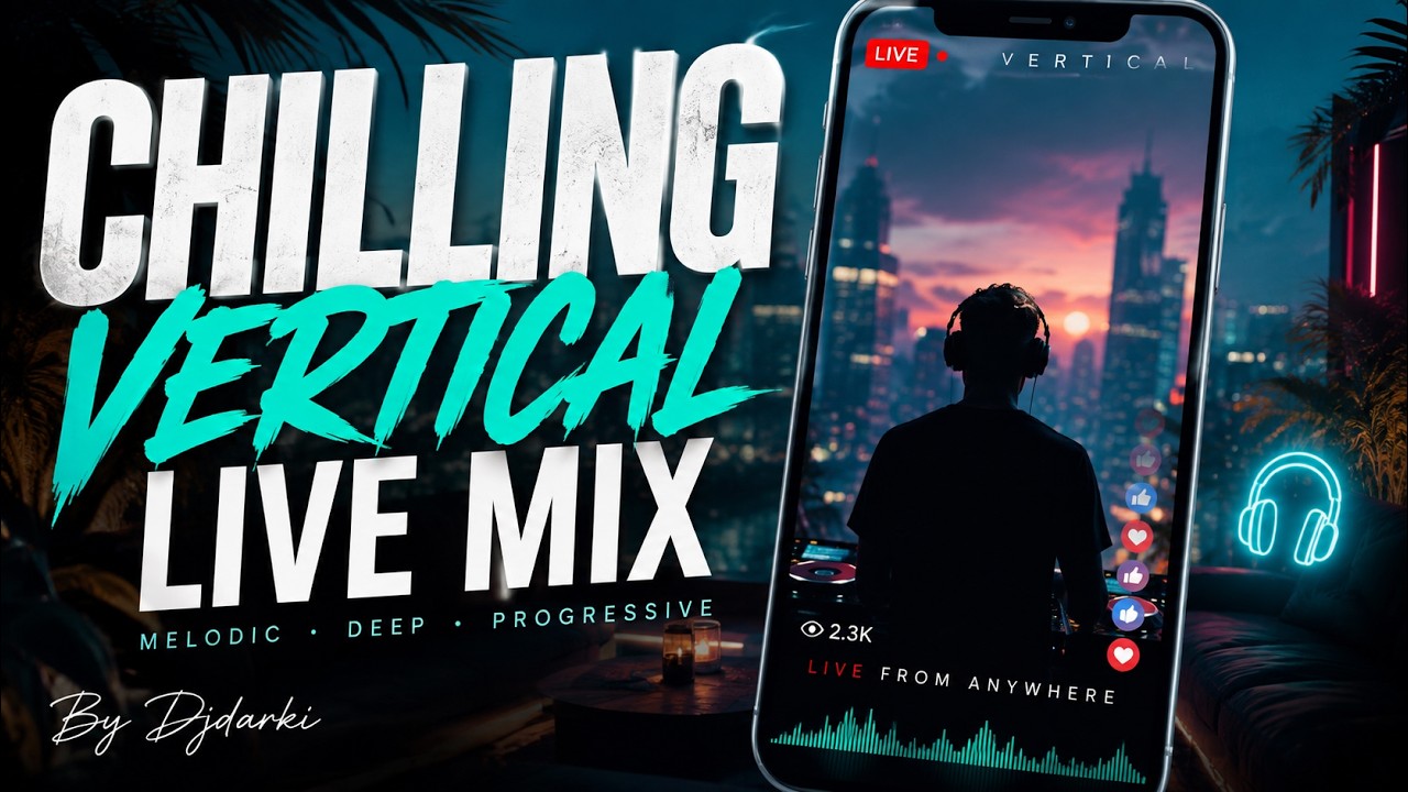 Chilling Party 4 | Nonstop Ambient Techno | Vertical Live Mix by Djdarki