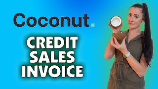 How to credit sales invoice on Coconut Accounting Software (Credit Note)? screenshot 3