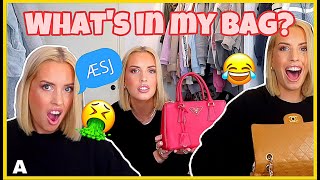 Du vil ikke tro hva jeg fant i veska mi.. ÆSJ🤮 *What's in my bag's*