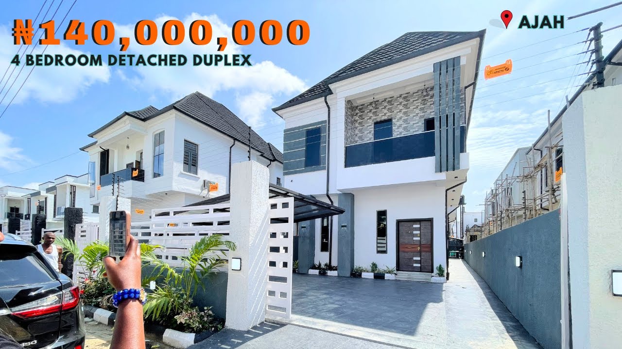 INSIDE THIS 140,000,000 MILLION NAIRA ($175,000) 4 BEDROOM DETACHED