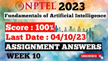 NPTEL Fundamentals Of Artificial Intelligence Week 10 Assignment Answers | Jul-Dec 2023