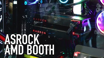 ASRock Now Makes GPUs? - ASRock AMD Booth | Computex 2018