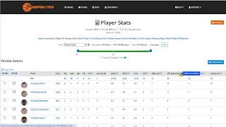 Deluxe Basketball Stats - only in Hoopsalytics