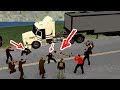 БРАТВА ПРИЕХАЛА В ШТАТЫ! КОПЫ РЕШИЛИ ОСТАНОВИТЬ НАШ КОРТЕЖ!  GTA:SAMP