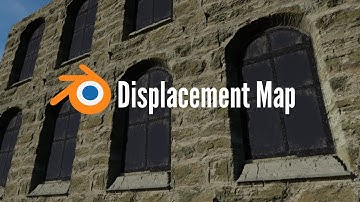 Blender 2.8  Displacement Map - Tutorial