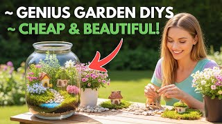 20 GENIUS Dollar Tree Garden Hacks 🌸 Cheap DIYs That Look Expensive!