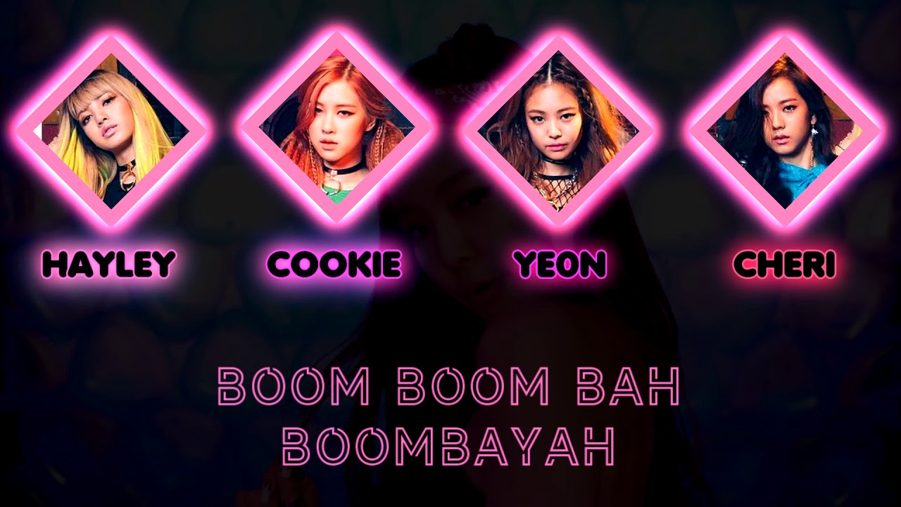 Boombayah (JP ver.) - BLACKPINK Collab 〖Azia ft. YE0N, Hayley & Cheri〗