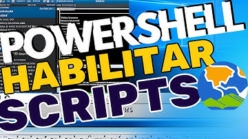 PowerShell: Habilitar Execução de Scripts💾🌐🤖 #ad33geo #powershellscripting #powershell