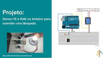 Projeto: Usando um sensor IR e um relé para acender uma lâmpada com controle remoto da TV no Arduino