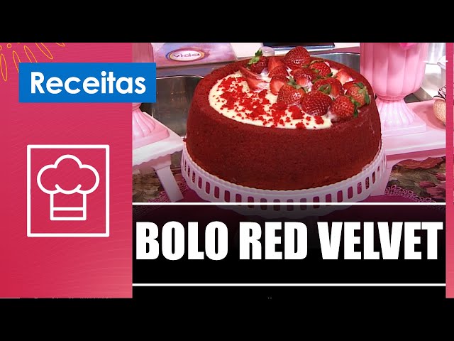 Bolo piscina red velvet: Receita, Como Fazer e Ingredientes