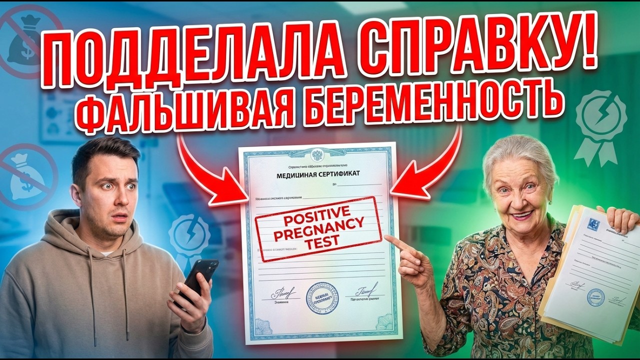 Мать мужа ПОДДЕЛАЛА справку о беременности — показала мужу