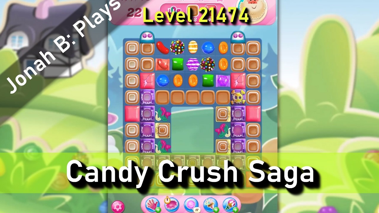 Candy Crush Saga Level 21474 - YouTube