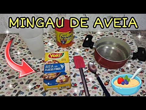 Vídeo: Como Cozinhar Mingau De Aveia Para Crianças