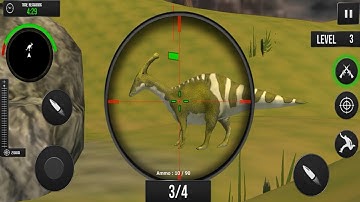 Dino Hunting Games - Wild Hunter 3D Android ios gameplay - Dinosaur Planet Gaming Part - 7