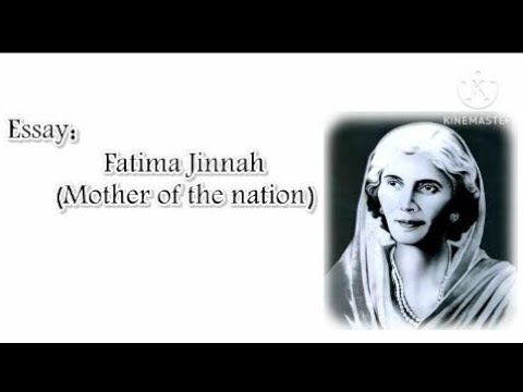 fatima jinnah essay in english for class 4