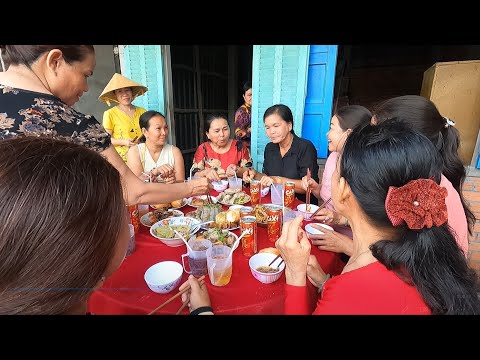 Video Đi đám giỗ ở Long An - Mợ Bảy Miền Tây - youtube