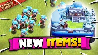 New Winter Scenery and Ice Wizard!