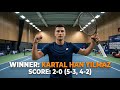 TOURNAMENT WIN! 🏆 Kartal Han Yılmaz vs Erkan Mechmet | Indoor #SwingVision