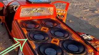 MINIATURA COM SOM 6 MINI PIONEER CARA PRETA  - TOCANDO com MUITO GRAVE !!!