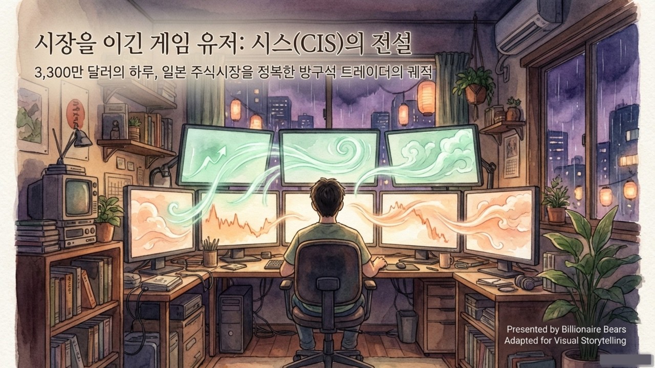[CIS] 3천만 엔으로 2천억을 만든 게이머, 시스가 차트에서 본 유일한 2가지 | 하루 440억 번 방구석 게이머 시스