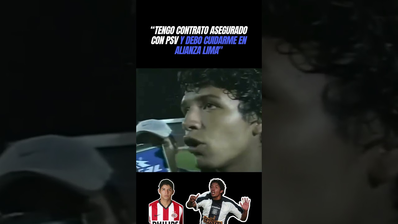 El día que Reimond Manco "se cuidó las piernas" en Alianza Lima porque ya había firmado por PSV