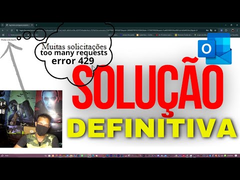 Muitas solicitações outlook